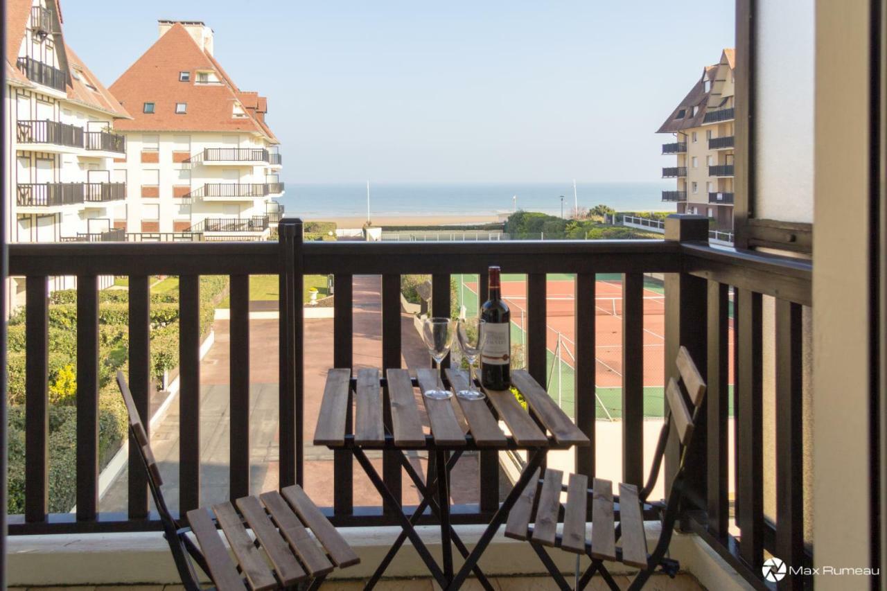 Studio Moderne Acces Plage, Piscine Et Tennis Кабур Экстерьер фото